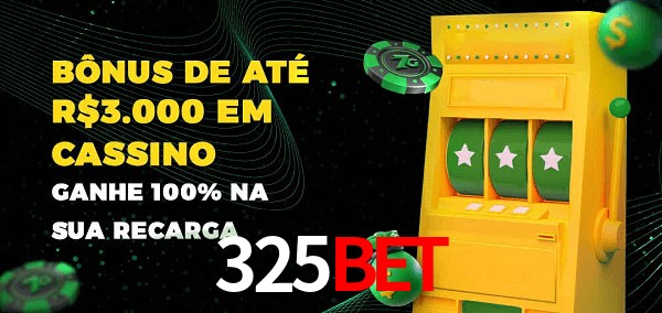 325bet melhor bônus de depósito
